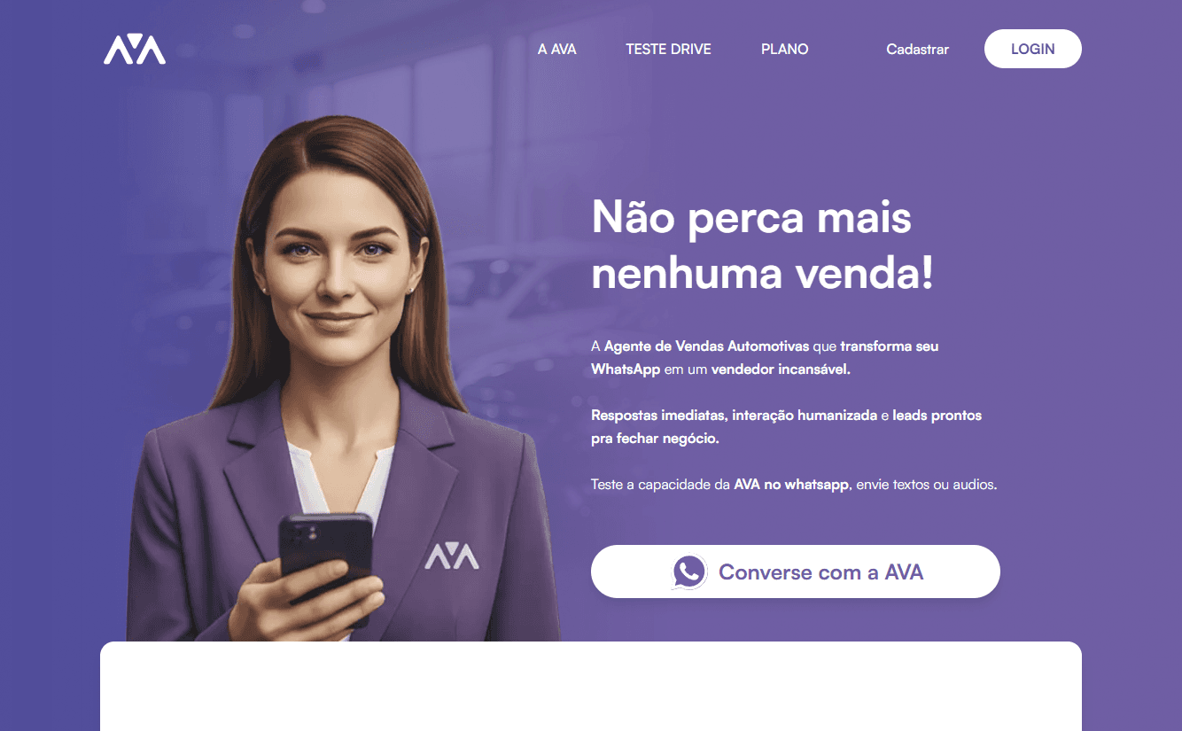 AVA - Agente de Vendas Automotivo